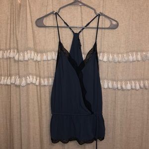 Peplum tank top